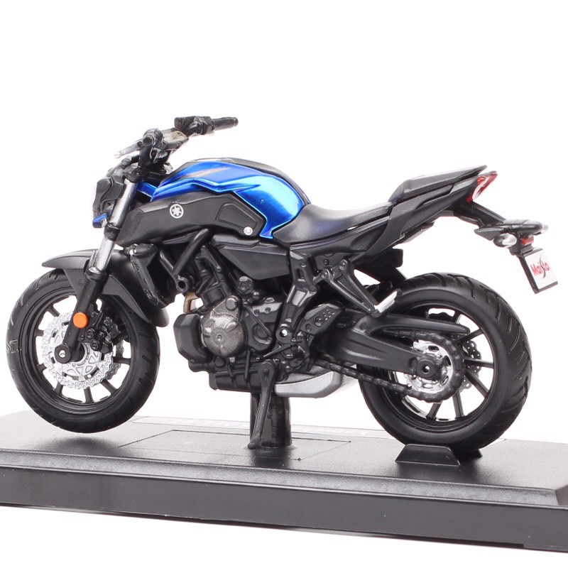 XE MÔ HÌNH MOTO Siêu xe YAMAHA MT-07 2018 - MAISTO tỷ lệ 1:18