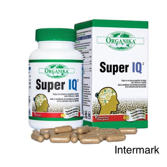 {NHẬP KHẨU} VIÊN UỐNG HỖ TRỢ BỔ NÃO ORGANIKA SUPER IQ 60V