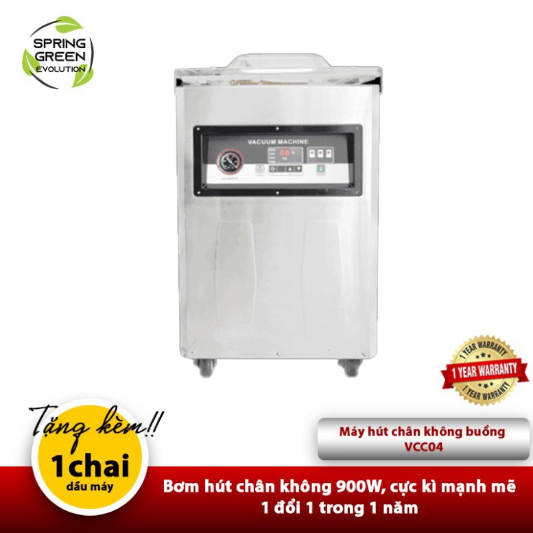 Máy Ép Chân Không Công Nghiệp VCC04.Hút Đa Dạng Mọi Loại Thực Phẩm.Hàng SGE Thailand Chất Lượng Cao Số 1 !!f
