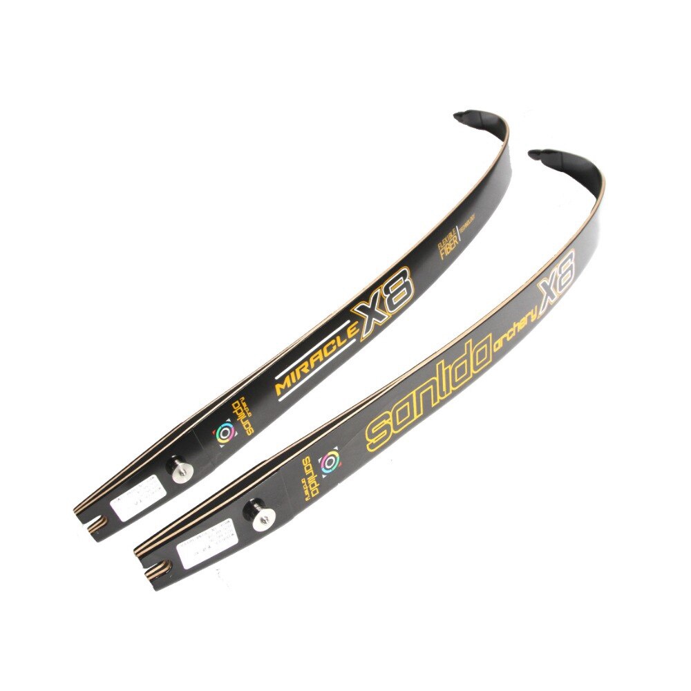 Bắn cung sanlida miracle x8 ilf limbs 16-44 lbs entry-level ilf recurve bow limb core wood & fiberglass thể thao ngoài trời