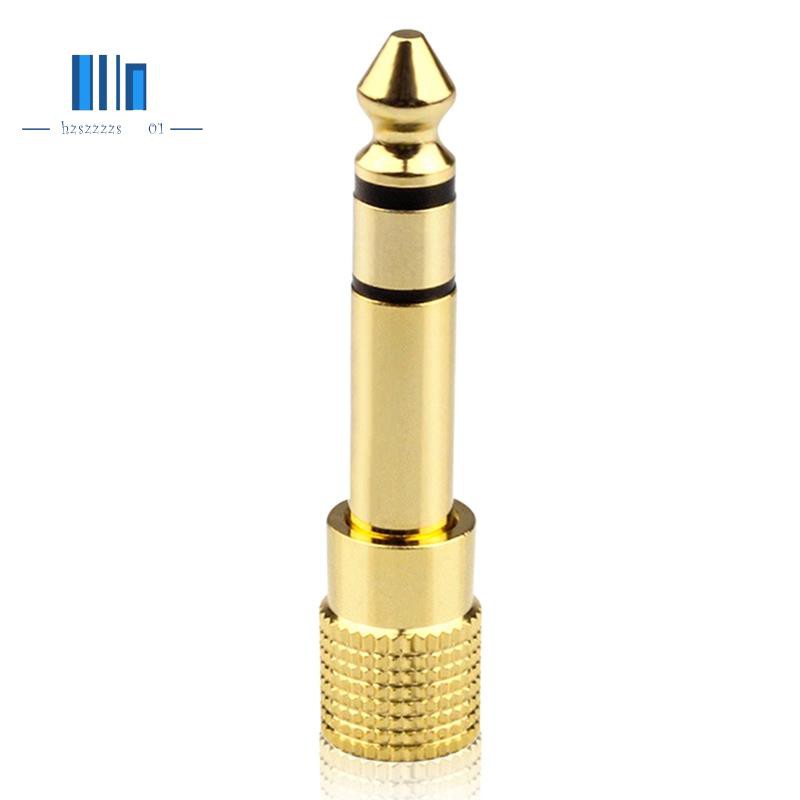 Jack Cắm 3.5mm 6.5mm Male Sang 3.5mm Female Audio Connector 3.5