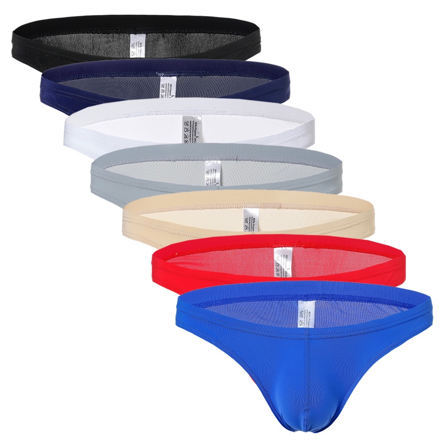 Quần Lót Lụa Siêu Mỏng Không Đường May Cao Cấp Cho Nam