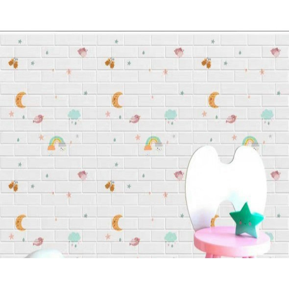 Xốp Dán Tường Doraemon Kích Thước 70*77 dày 3.5mm | BigBuy360 - bigbuy360.vn