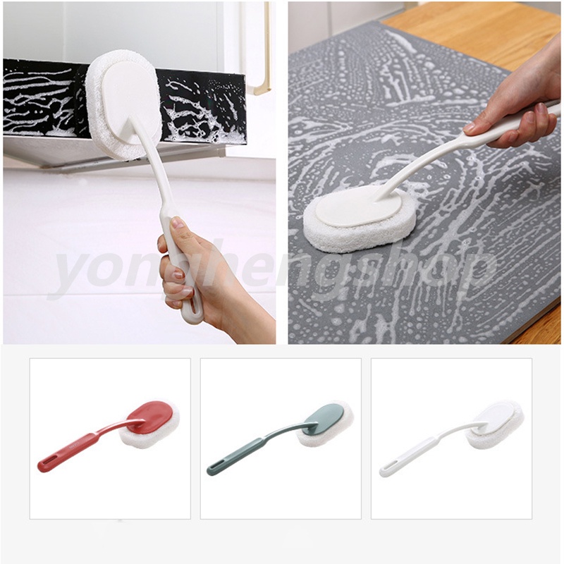 Bàn chải vệ sinh nhà tắm có tay cầm tiện dụng