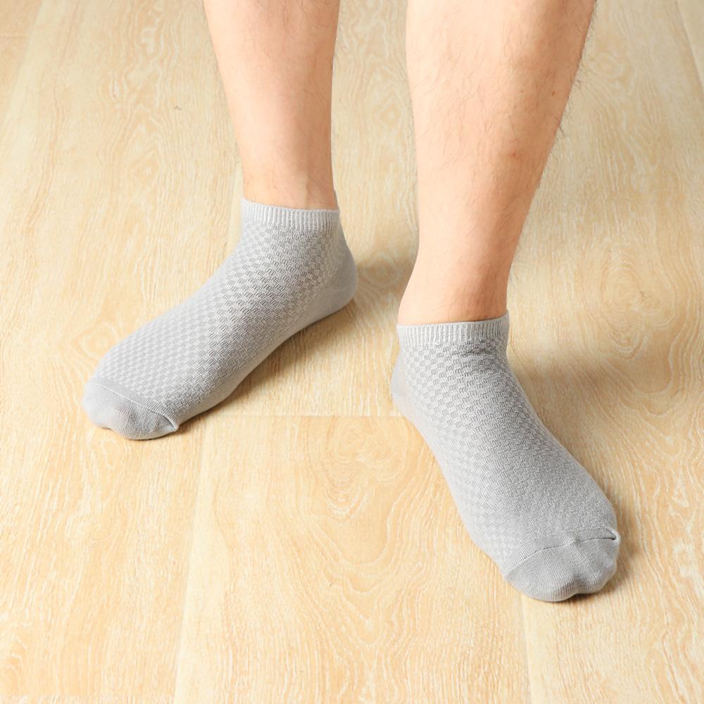 Set 1 / 5 Đôi Vớ Thuyền Chất Liệu Cotton Sợi Tre Co Giãn MIHAN1