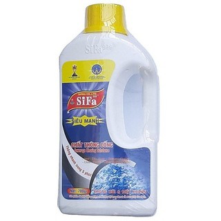 DUNG DỊCH THÔNG CỐNG SIFA CỰC MẠNH NHANH 1.4kg nước thông bồn cầu nghẹt đồ thông lavabo tắc nghẽn chất phân hủy tóc rác