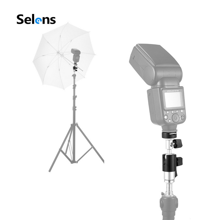 Giá đỡ đèn flash Selens cho chân đứng