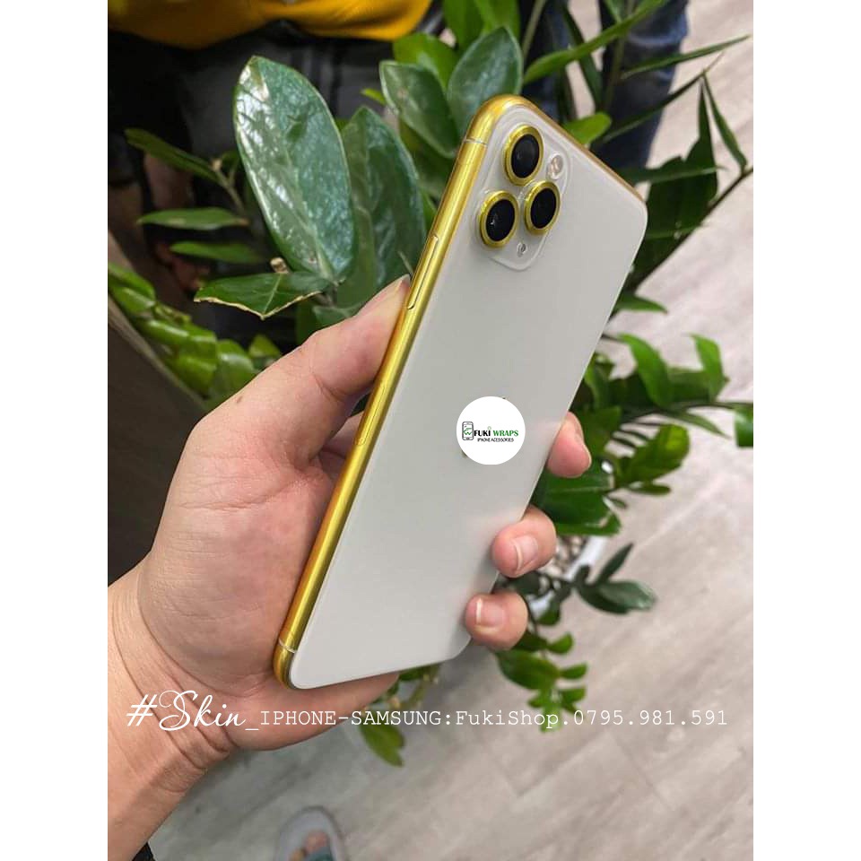 COMBO 2 BỘ DÁN VIỀN VÀNG kèm Camera , Táo Cho 12 PRO MAX 11 PRO MAX XSMAX X XS XR 6PLUS 7PLUS 5 6 7 8