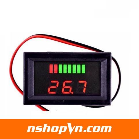 Module hiển thị điện áp - mức dung lượng Pin Acquy 24V