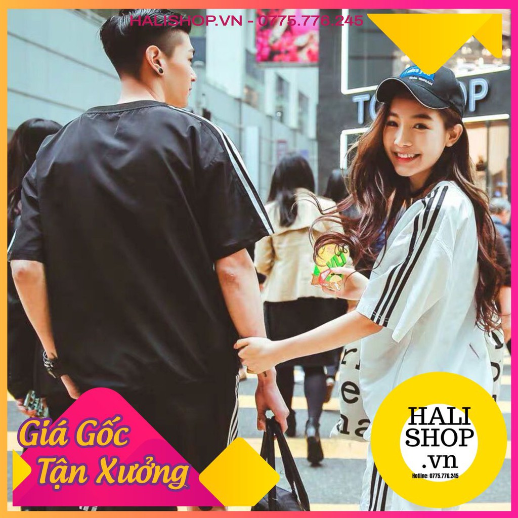 🌈FREESHIP 50K 🔥 Set Đồ Thể Thao Nam Nữ Cá Tính Unisex 3 sọc