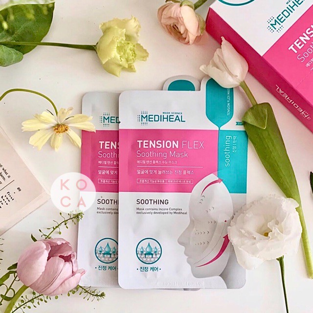 HẾT HÀNG Mặt Nạ Nâng Cơ Mịn Da Mediheal Tension Flex Soothing Mask 25ml