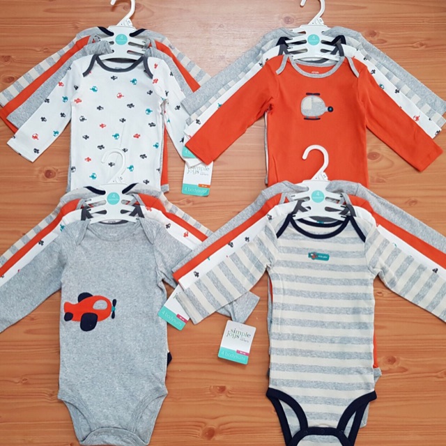Sét 4c bodysuit dài tay