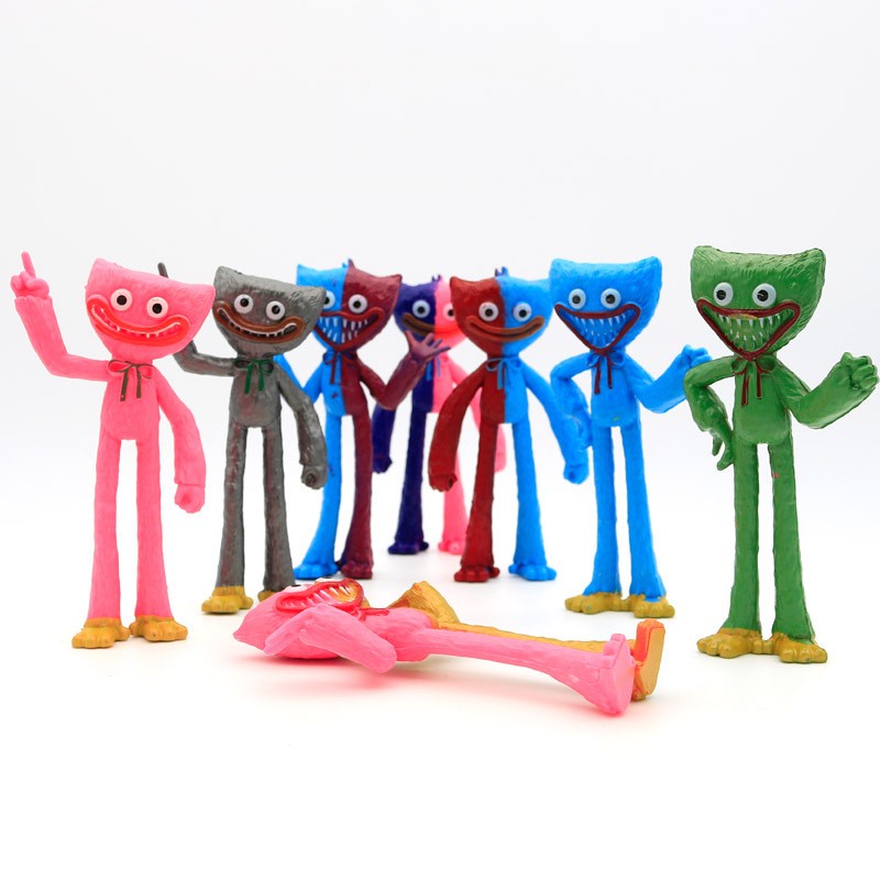 Poppy Playtime Action Figure Huggy Wuggy Model Dolls Toys For Kids Home Decor Desktop Ornament