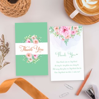 Combo 100 Thiệp cảm ơn - Thẻ cám ơn