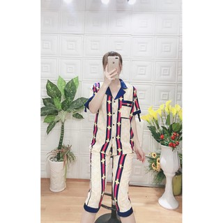 combo 9đồ bộ lụa hàn lửng mặc nhà