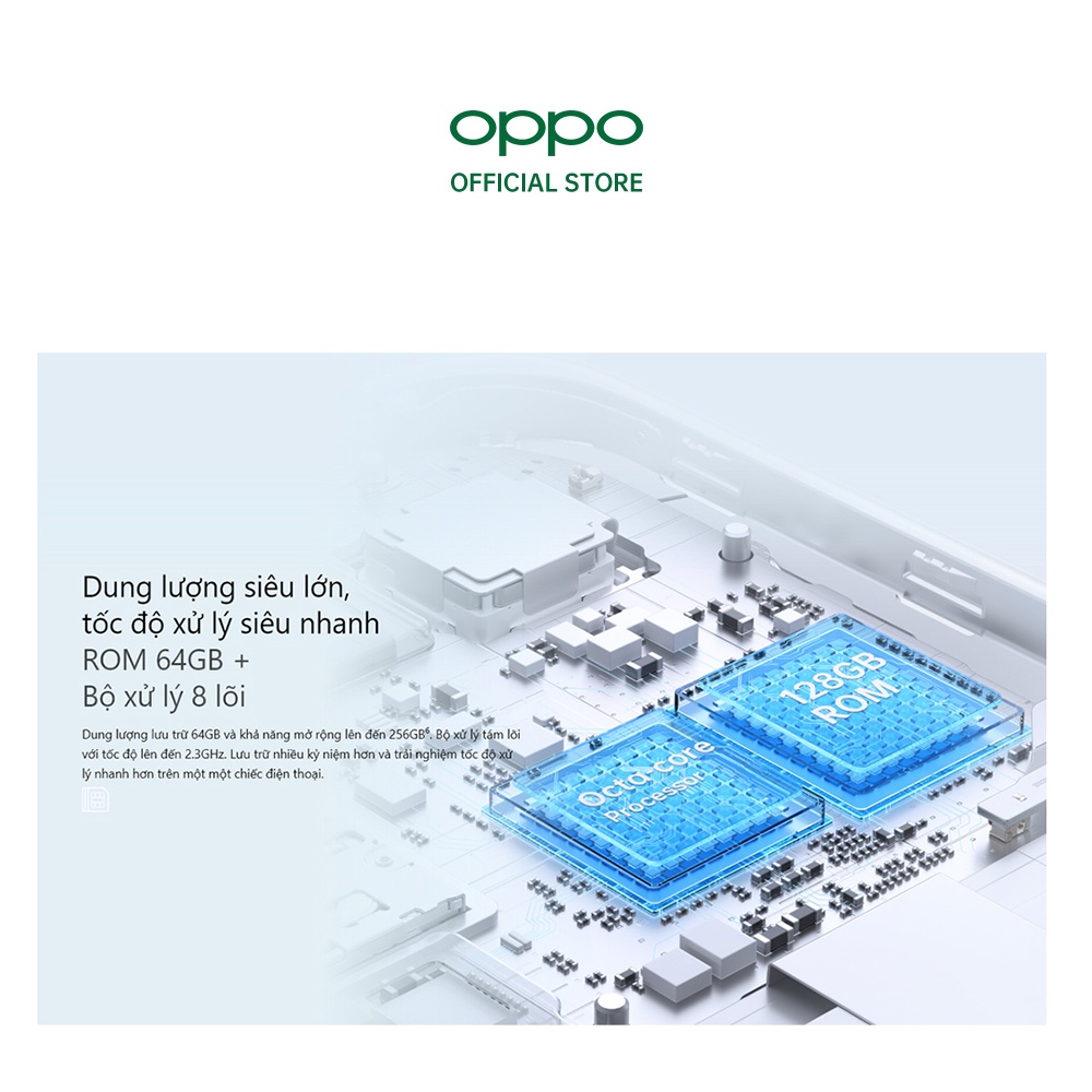 Điện thoại OPPO A55  - Hàng Chính Hãng