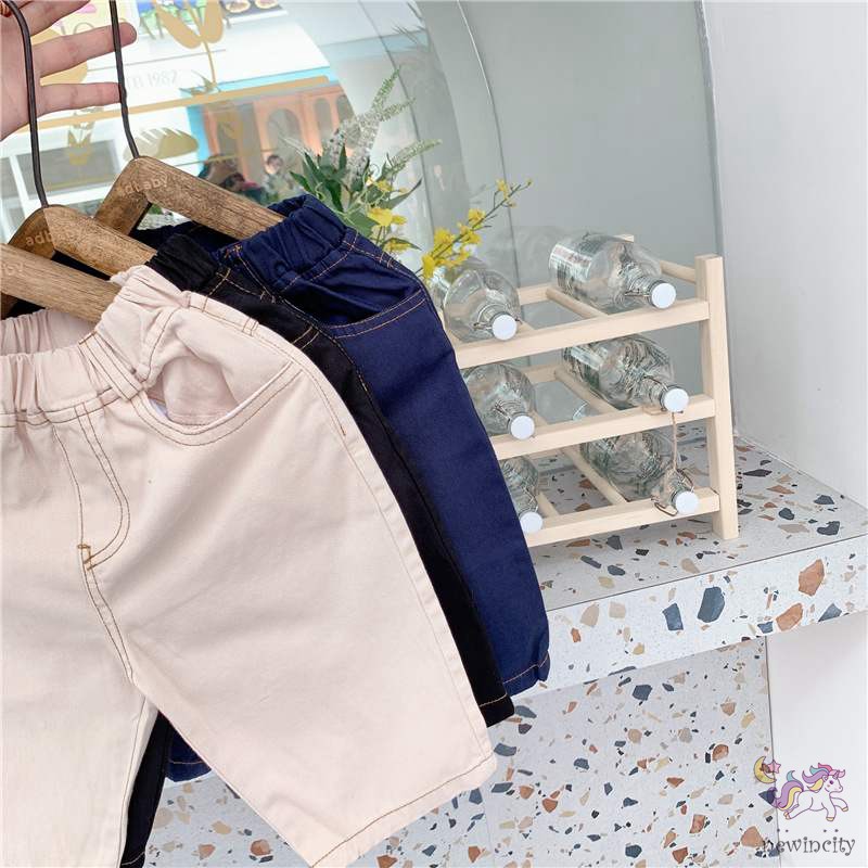 Quần Dài Kiểu Hàn Quốc Co Giãn Tốt Thời Trang Mùa Thu Cho Bé