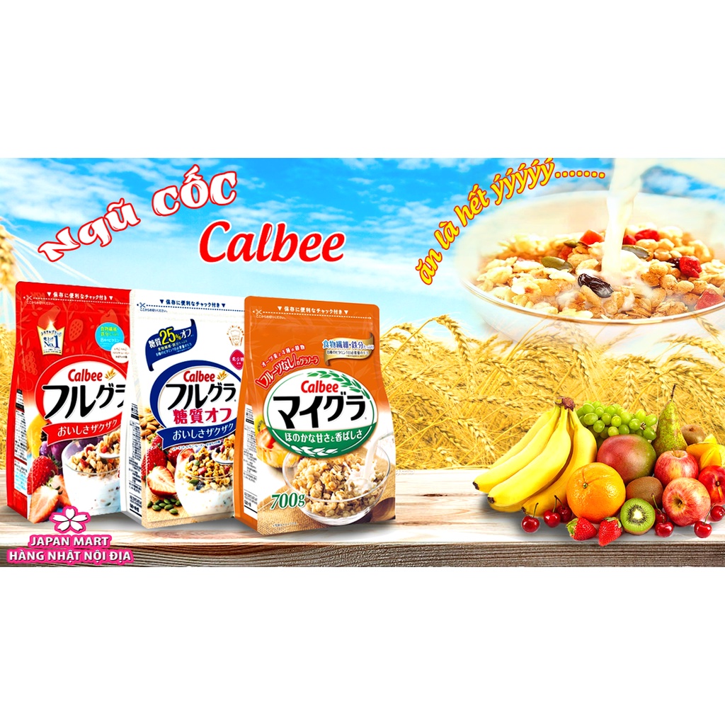 Ngũ cốc CALBEE Nhật Bản