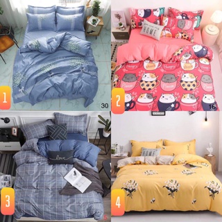 FREESHIP - Chăn Ga Gối Cotton Poly Nhập Khẩu ( Màu sắc y ảnh )