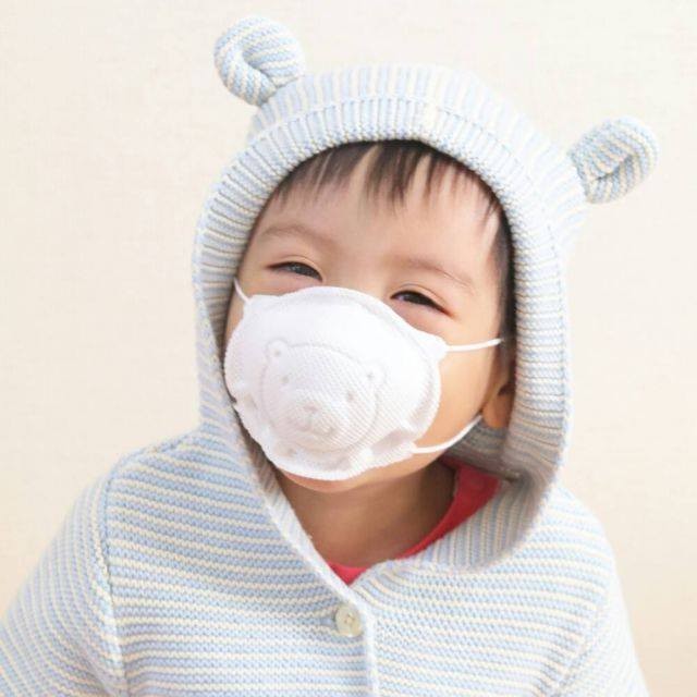 [Tách lẻ] Khẩu trang gấu Pigeon cho bé 1-6 tuổi - Hàng nội địa Nhật