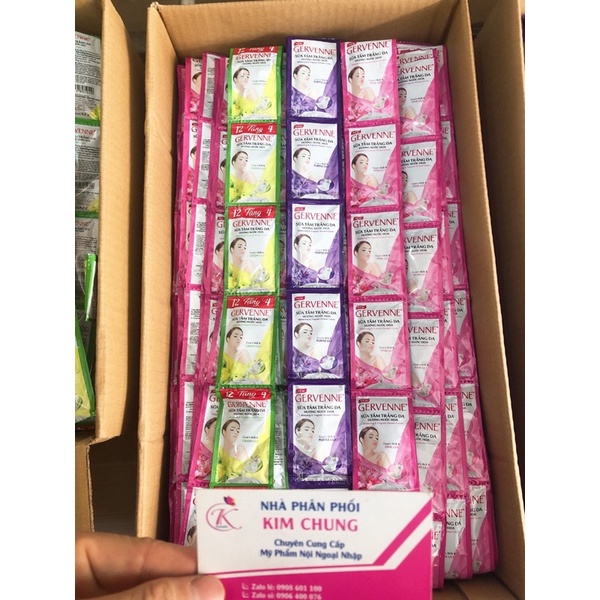 Sữa tắm Gervennenhiều màu