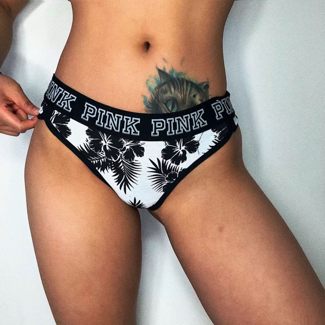 Quần Lót Lọt Khe Cạp To dáng Thể Thao Pink P061