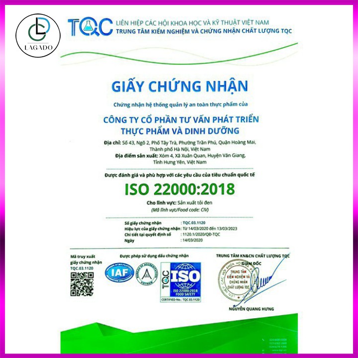 Tỏi Đen Linh Đan Một Nhánh Cao Cấp Dạng Túi