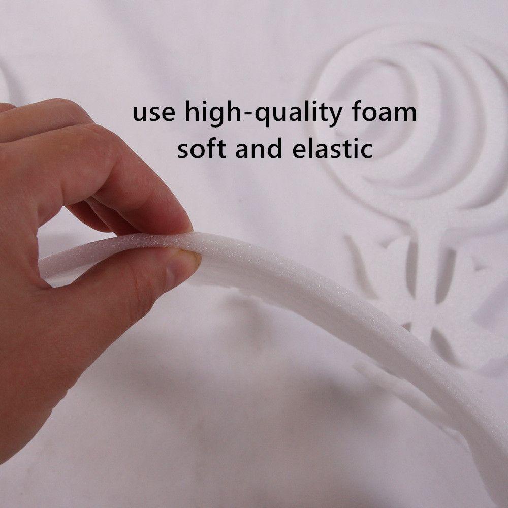 MUVAKO Bộ 2 Miếng Dán Kính Hình Bông Tuyết Ba Chiều Trang Trí Giáng Sinh