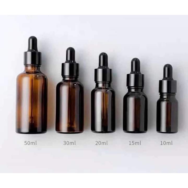 [5ml/10ml/20ml] Lọ đựng tinh dầu bóp giọt Khoen Vàng / chai lọ chiết mỹ phẩm