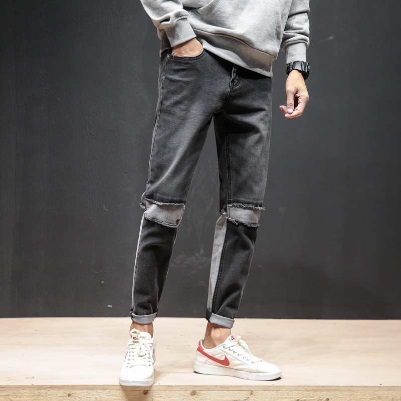 Quần bò/Quần dài/Quần nam, ôm sát, size lớn, phong cách Hàn Quốc. HOT TREND