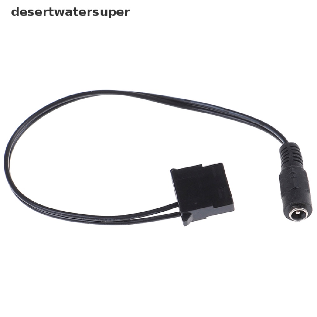 Dây cáp nguồn DC chuyển đổi lỗ cắm sang đầu cắm 4 chấu molex 5.5x2.1mm tiện lợi