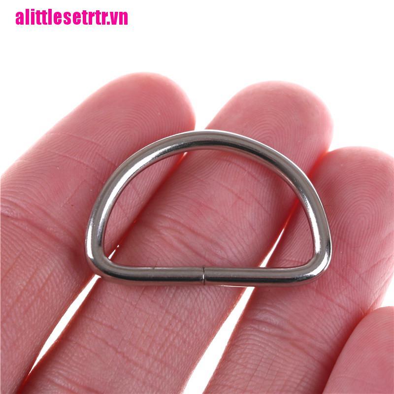 Bộ 10 Vòng Kim Loại Chữ D 25mm Chuyên Dụng Cho Dây Đeo Túi Xách / Túi Xách