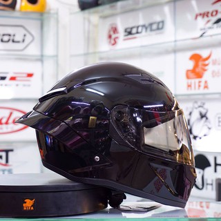 Nón Bảo Hiểm Fullface Tem ROC M137 (2 Kính Kèm Túi Đựng nón)