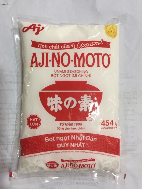 Bột Ngọt AJINOMOTO Nhật Bản 454g- HÀNG CHÍNH HÃNG