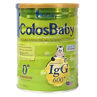 Sữa bột colos baby 0+ xanh 800gr