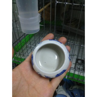 cóng gốm sứ đựng thức ăn cho chim yến hót