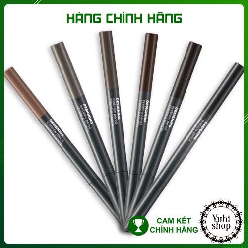 Chì Kẻ Mày The Face Shop - Chì Kẻ Mày 2 Đầu The Face Shop Designing Eyebrow Pencil Chính Hãng - HN