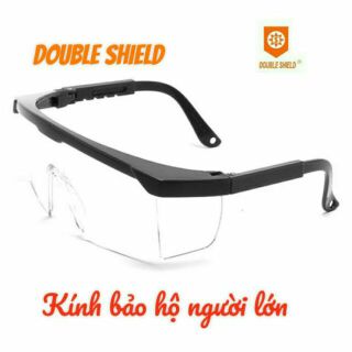 Kính Bảo Hộ Đi Đường Chống Bụi Đài Loan Cao Cấp Double Shield 9844A BKCR