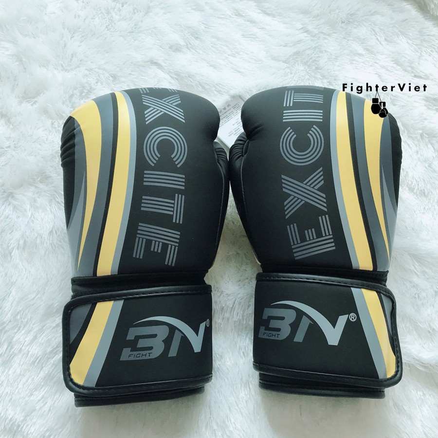 Găng Boxing BN EXCITE  Găng Đấm Bốc Cao Cấp Boxing Muay Thai Phiên Bản Mới 2022