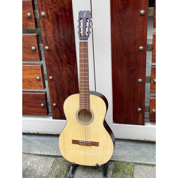 Đàn Guitar Classic VE70C Ba Đờn Gỗ Thông Cao Cấp - Tặng Kèm Bao Đàn, Capo, Pick