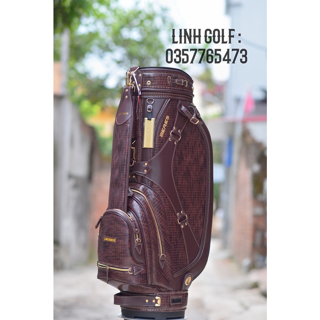 Túi đựng gậy Golf Honma Beres - Chất liệu da cao cấp, giá tốt