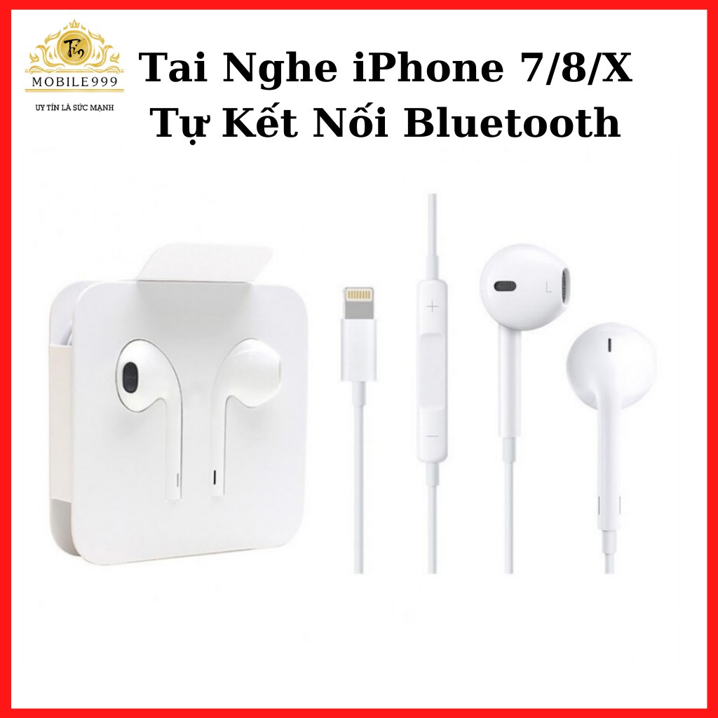 Tai Nghe iPhone - Tự kết nối Bluetooth Tương Thích Với IP 6/7/8/7 Plus/8 Plus/X/Xsmax/11promax MOBILE999