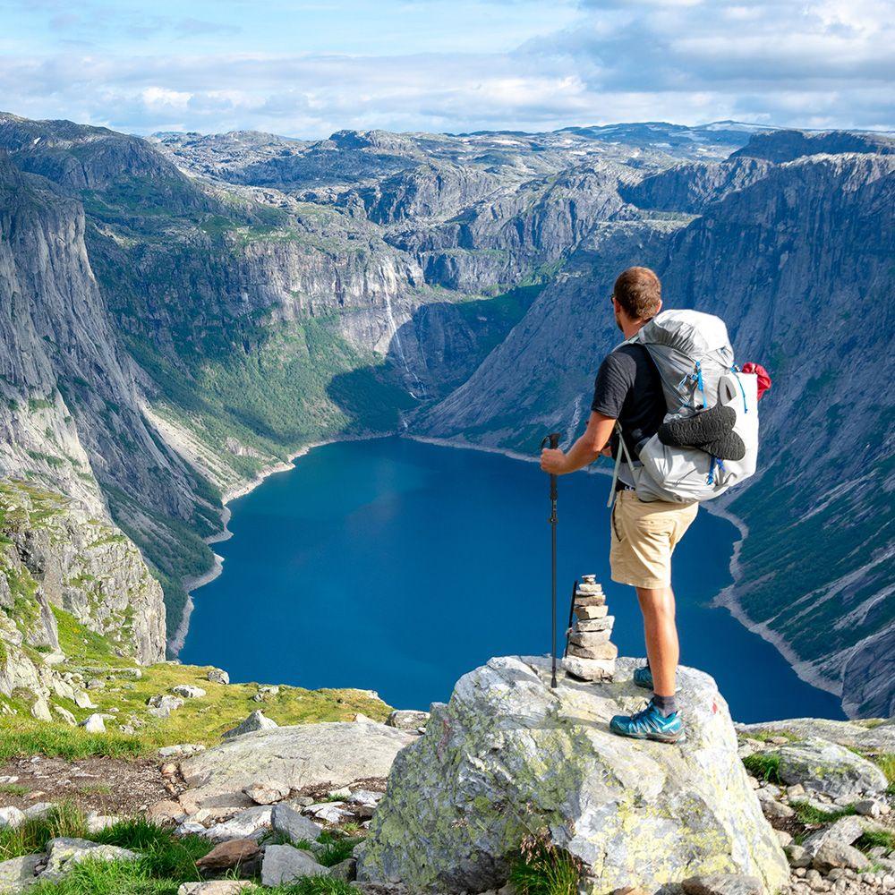 WATTLE Gậy Leo Núi Bằng Hợp Kim Nhôm Có Thể Điều Chỉnh Tiện Dụng