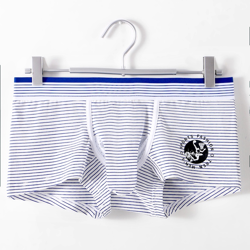 Quần Lót Nam Cotton Kẻ Sọc Gợi Cảm