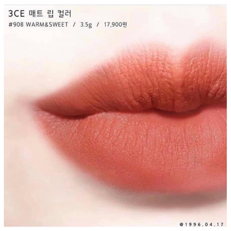 Son lì Matte Lip color 3ce | BigBuy360 - bigbuy360.vn