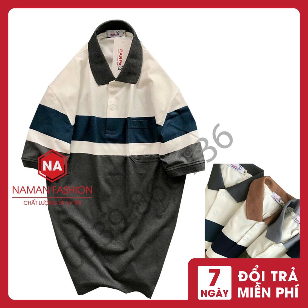 Áo Thun nam lớn tuổi có túi⚡️ Hàng VNXK ⚡️Áo thun nam trung niên có túi - MẪU MỚI CAO CẤP HƠN