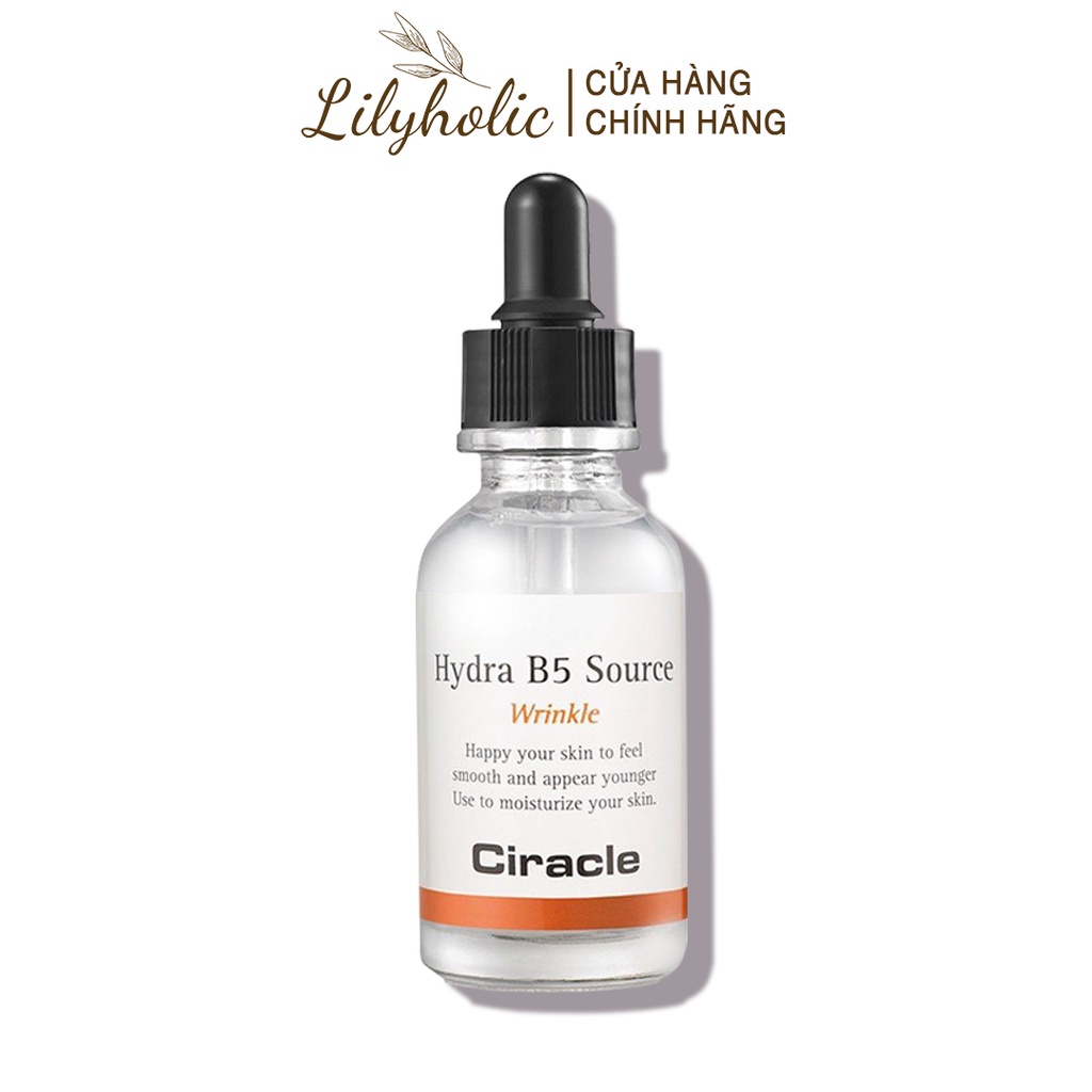 Tinh Chất Dưỡng Da Ciracle Hydra B5 Source Wrinkle - Cấp ẩm và làm dịu da