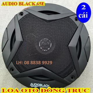 CẶP LOA ĐỒNG TRỤC 16 - AUDIO BLACK 65E - GỒM CẢ BASS TREBLE - GIÁ 1 CẶP