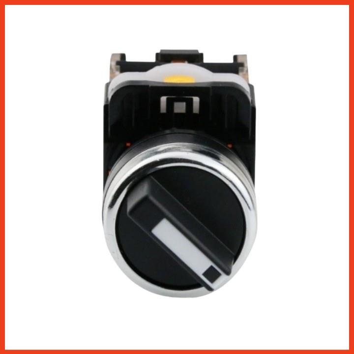 Công tắc xoay LA38-11X/2, LA38-20X/3 cần ngắn chuyển mạch 2, 3 vị trí phi 22mm lắp tủ điện điều khiển