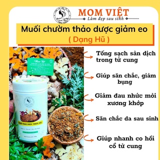 MUỐI THẢO DƯỢC MOM VIỆT QUẤN BỤNG CHO MẸ SAU SINH MUỐI THUỐC BẮC HẾT SẢN